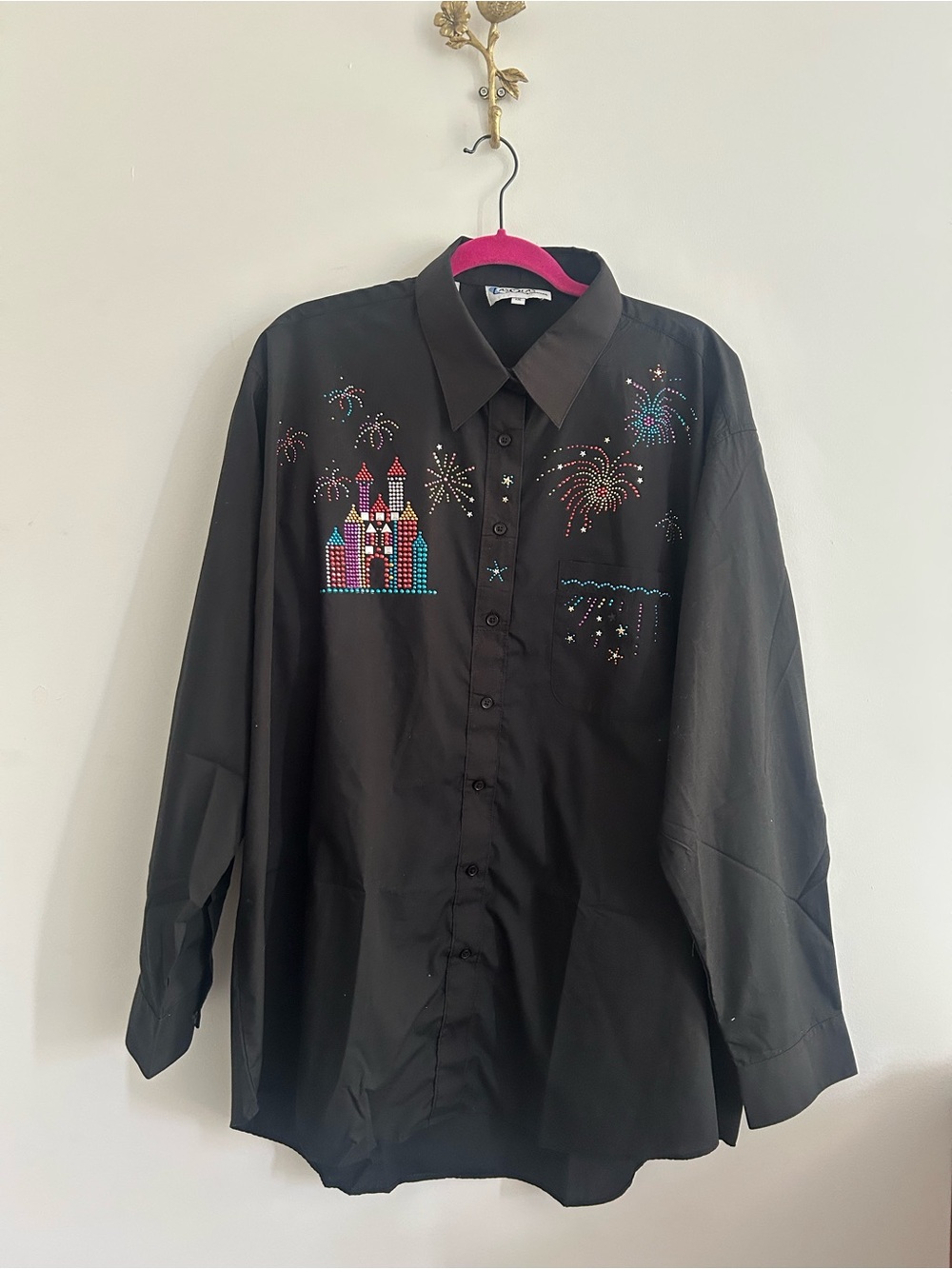 Plus Size Button Down Shirt 1X